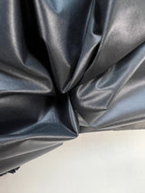 Italian Polyester Jacket Fabric Gray Green