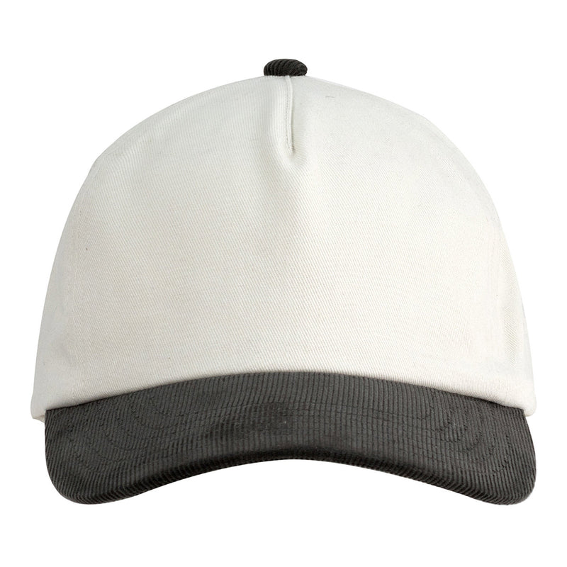 Two-Tone Corduroy Cap