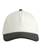 Two-Tone Corduroy Cap