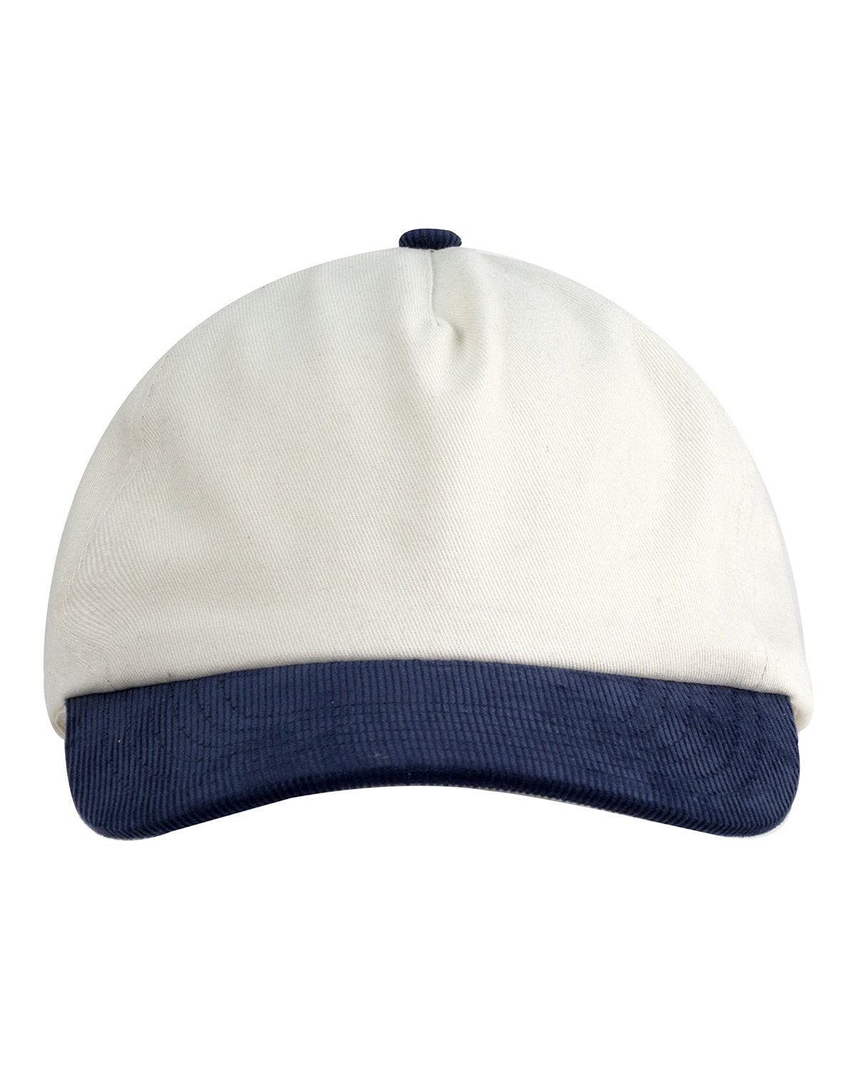 Two-Tone Corduroy Cap