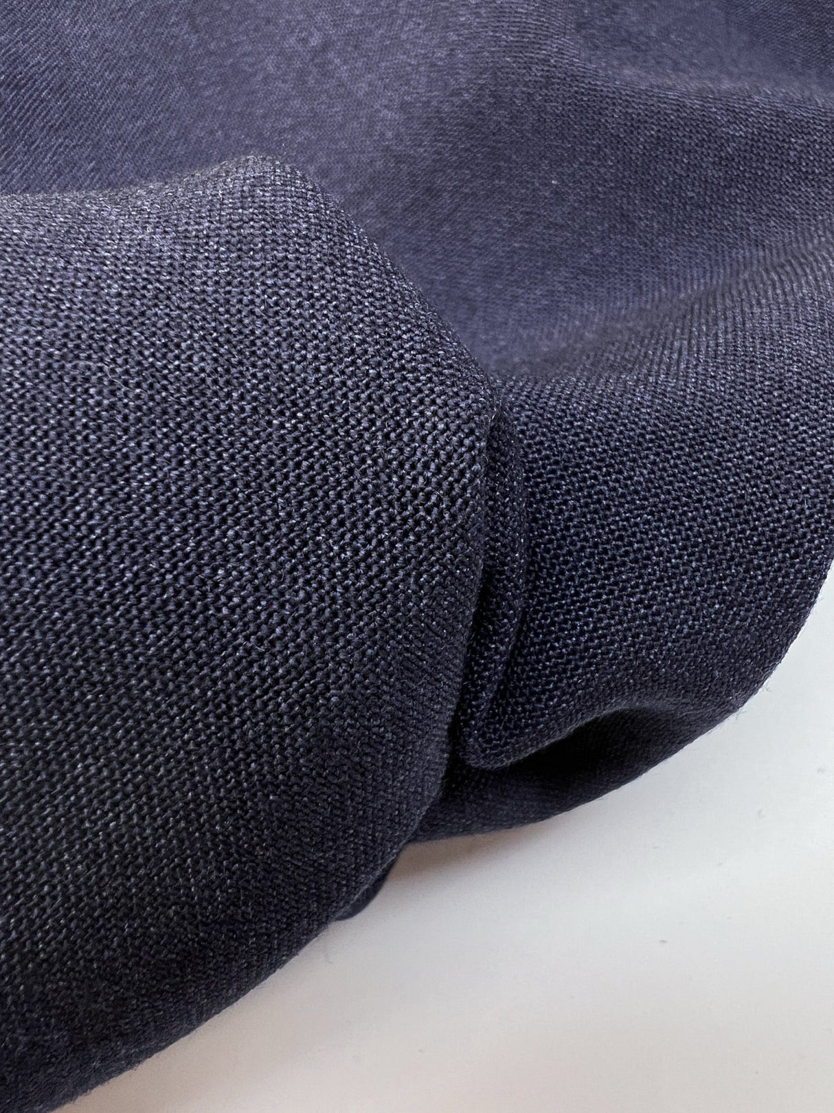 Wool Fabric Purple Blue Stretch
