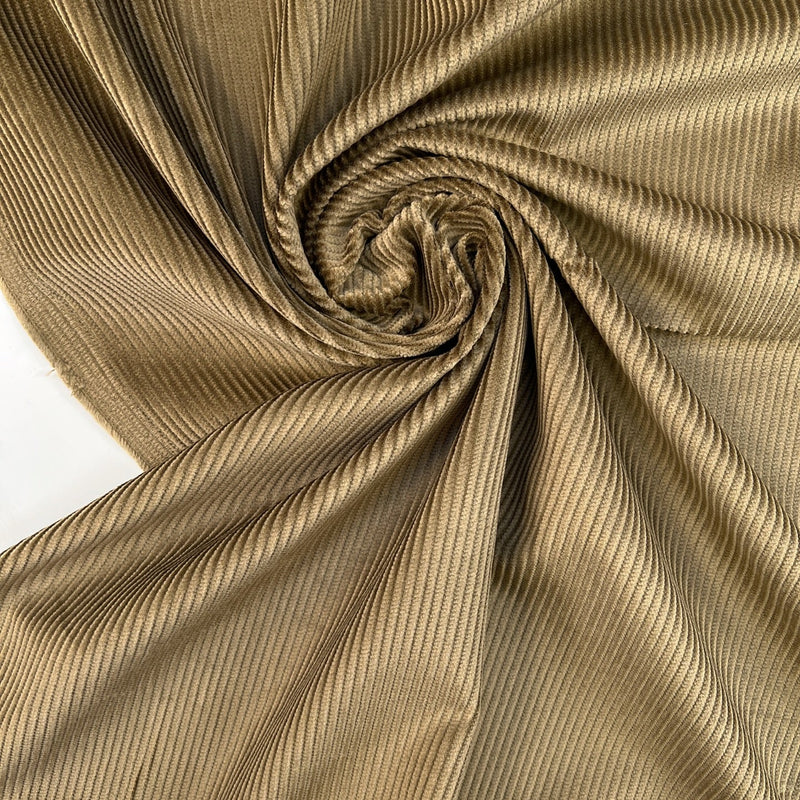 Cotton Ribbed Corduroy Green
