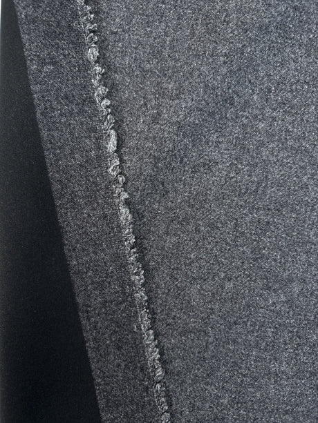 Wool Polyamide Tweed Gray