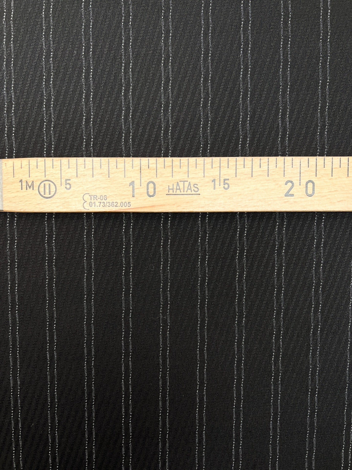 Wool Jacquard Striped Fabric