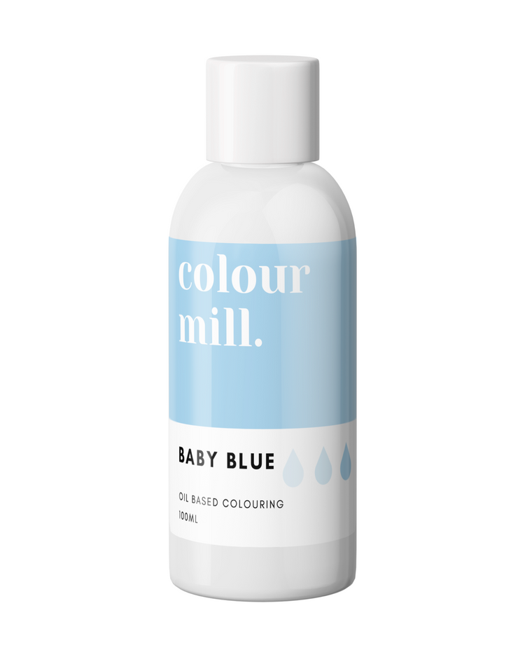 Oil Based Colouring – Baby Blue, 100ml