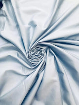 Polycotton Broadcloth Cotton Blend Fabric - Aqua, Broadcloth, 60" Wide (1 Yard)