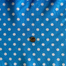 1 Yard Small Polka Dot Poly Cotton Fabric Multi Color for Apparel Crafts 60 Inch Width