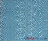 Polyester Cotton Eyelet Embroidery Fabric - One Side Scallop, 45" Wide, Multiple Colors (1 Yard)