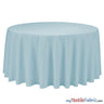 108 Inch Round Polyester Seamless Tablecloth Fabric - Solid Color, 108" Diameter (By Piece)