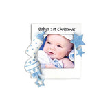 5" Baby Boy's 1st Christmas Personalizable Ornament