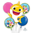 Baby Shark Foil Balloon Bouquet