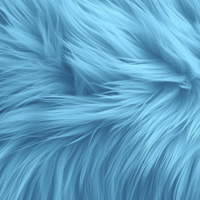 Faux Fur Shaggy Fabric Squares