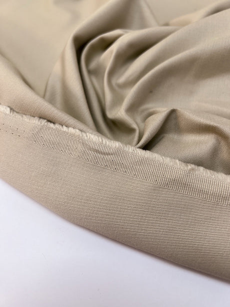 Cotton Plain Weave Beige Shades