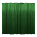Backdrop Drape Curtain Polyester Poplin Fabric - Seamless, 10 Feet Wide X 10 Feet High (1 Panel)