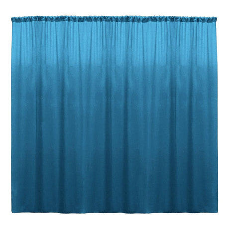 Backdrop Drape Curtain Polyester Poplin Fabric - Seamless, 10 Feet Wide X 10 Feet High (1 Panel)