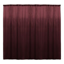Backdrop Drape Curtain Polyester Poplin Fabric - Seamless, 10 Feet Wide X 10 Feet High (1 Panel)