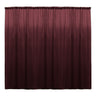Backdrop Drape Curtain Polyester Poplin Fabric - Seamless, 10 Feet Wide X 10 Feet High (1 Panel)