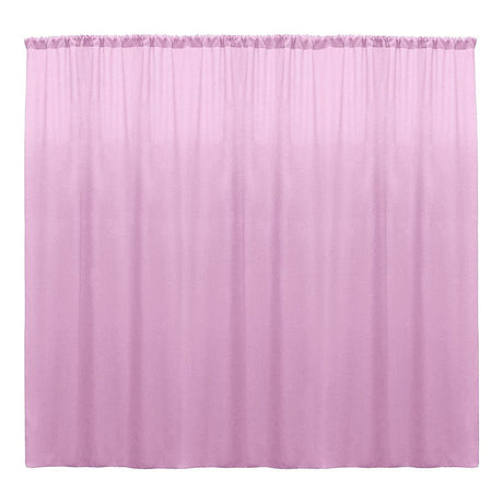 Backdrop Drape Curtain Polyester Poplin Fabric - Seamless, 10 Feet Wide X 10 Feet High (1 Panel)