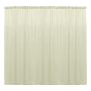Backdrop Drape Curtain Polyester Poplin Fabric - Seamless, 10 Feet Wide X 10 Feet High (1 Panel)