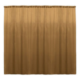Backdrop Drape Curtain Polyester Poplin Fabric - Seamless, 10 Feet Wide X 10 Feet High (1 Panel)