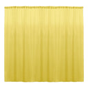 Backdrop Drape Curtain Polyester Poplin Fabric - Seamless, 10 Feet Wide X 10 Feet High (1 Panel)