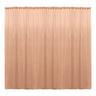 Backdrop Drape Curtain Polyester Poplin Fabric - Seamless, 10 Feet Wide X 10 Feet High (1 Panel)