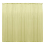 Backdrop Drape Curtain Polyester Poplin Fabric - Seamless, 10 Feet Wide X 15 Feet High (1 Panel)
