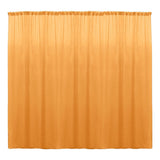 Backdrop Drape Curtain Polyester Poplin Fabric - Seamless, 10 Feet Wide X 15 Feet High (1 Panel)