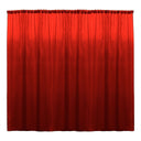 Backdrop Drape Curtain Polyester Poplin Fabric - Seamless, 10 Feet Wide X 15 Feet High (1 Panel)
