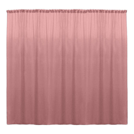 Backdrop Drape Curtain Polyester Poplin Fabric - Seamless, 10 Feet Wide X 15 Feet High (1 Panel)