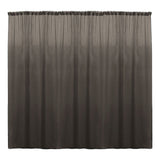 Backdrop Drape Curtain Polyester Poplin Fabric - Seamless, 10 Feet Wide X 15 Feet High (1 Panel)