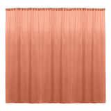 Backdrop Drape Curtain Polyester Poplin Fabric - Seamless, 10 Feet Wide X 15 Feet High (1 Panel)