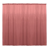 Backdrop Drape Curtain Polyester Poplin Fabric - Seamless, 10 Feet Wide x 20 Feet High, 1 Panel (1 Panel)