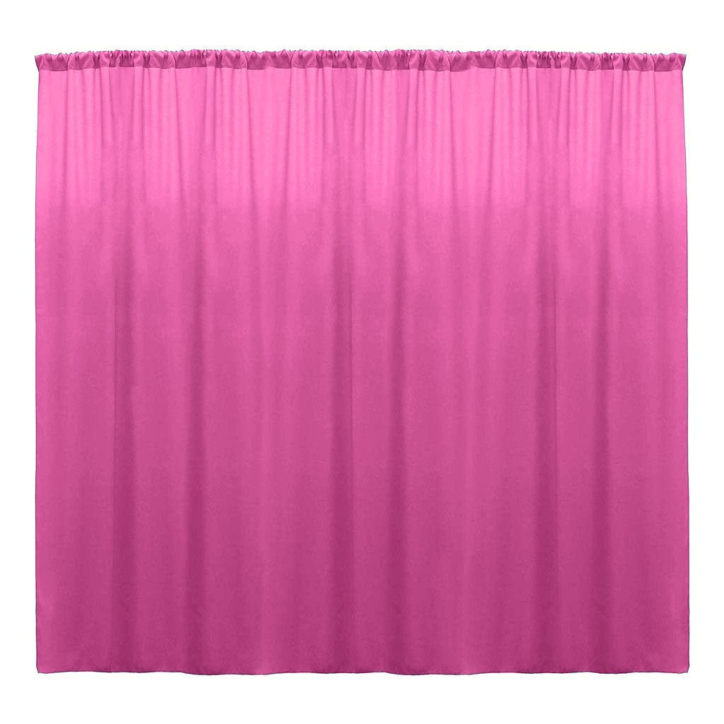 Backdrop Drape Curtain Polyester Poplin Fabric - Seamless, 10 Feet Wide x 20 Feet High, 1 Panel (1 Panel)