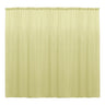 Backdrop Drape Curtain Polyester Poplin Fabric - Seamless, 10 Feet Wide x 20 Feet High, 1 Panel (1 Panel)