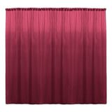 Backdrop Drape Curtain Polyester Poplin Fabric - Seamless, 10 Feet Wide x 20 Feet High, 1 Panel (1 Panel)