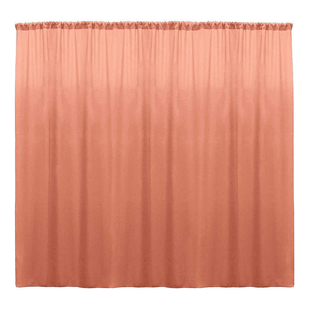 Backdrop Drape Curtain Polyester Poplin Fabric - Seamless, 10 Feet Wide x 20 Feet High, 1 Panel (1 Panel)