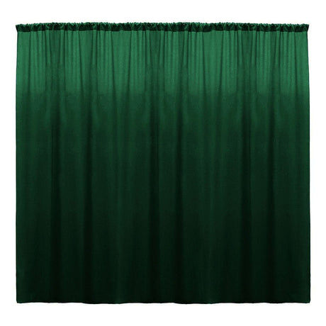 Backdrop Drape Curtain Polyester Poplin Fabric - Seamless, 10 Feet Wide x 20 Feet High, 1 Panel (1 Panel)
