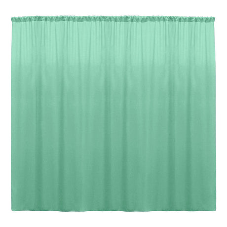Backdrop Drape Curtain Polyester Poplin Fabric - Seamless, 10 Feet Wide x 20 Feet High, 1 Panel (1 Panel)