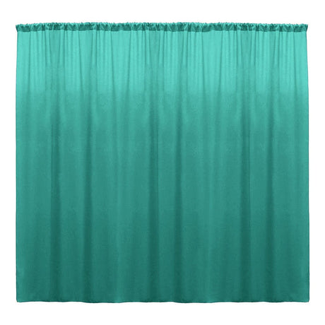 Backdrop Drape Curtain Polyester Poplin Fabric - Seamless, 10 Feet Wide x 20 Feet High, 1 Panel (1 Panel)