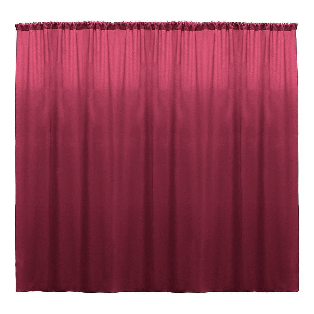 Backdrop Drape Curtain Polyester Poplin Fabric - Seamless, 10 Feet Wide x 20 Feet High, 1 Panel (1 Panel)