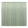 Backdrop Drape Curtain Polyester Poplin Fabric - Seamless, 10 Feet Wide x 20 Feet High, 1 Panel (1 Panel)