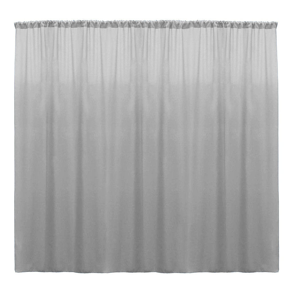 Backdrop Drape Curtain Polyester Poplin Fabric - Seamless, 10 Feet Wide x 20 Feet High, 1 Panel (1 Panel)
