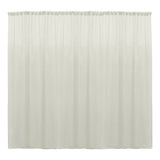 Backdrop Drape Curtain Polyester Poplin Fabric - Seamless, 10 Feet Wide x 20 Feet High, 1 Panel (1 Panel)