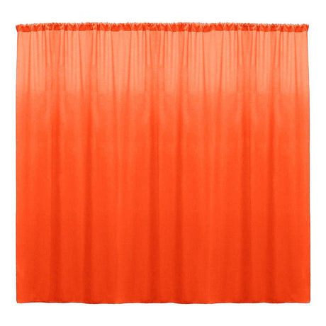 Backdrop Drape Curtain Polyester Poplin Fabric - Seamless, 10 Feet Wide x 20 Feet High, 1 Panel (1 Panel)