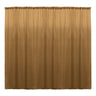 Backdrop Drape Curtain Polyester Poplin Fabric - Seamless, 10 Feet Wide x 20 Feet High, 1 Panel (1 Panel)