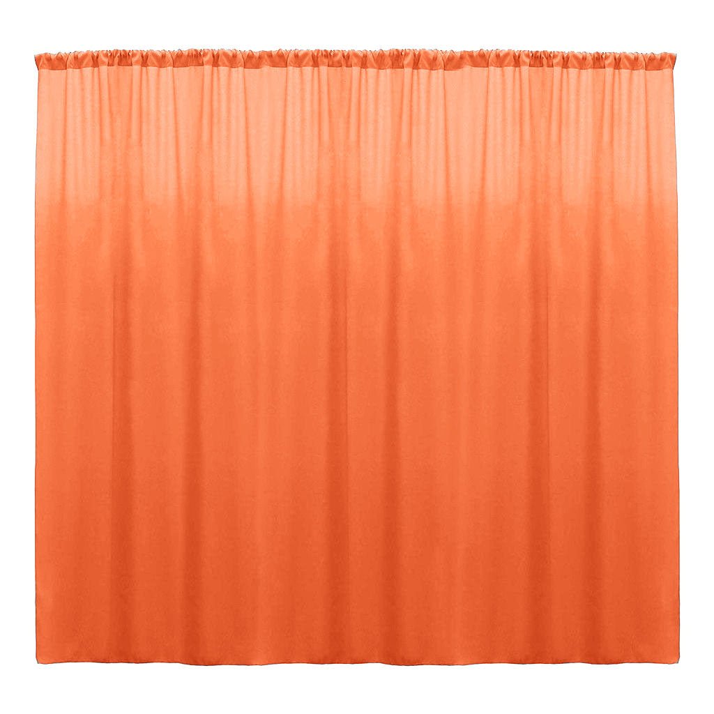Backdrop Drape Curtain Polyester Poplin Fabric - Seamless, 10 Feet Wide x 20 Feet High, 1 Panel (1 Panel)