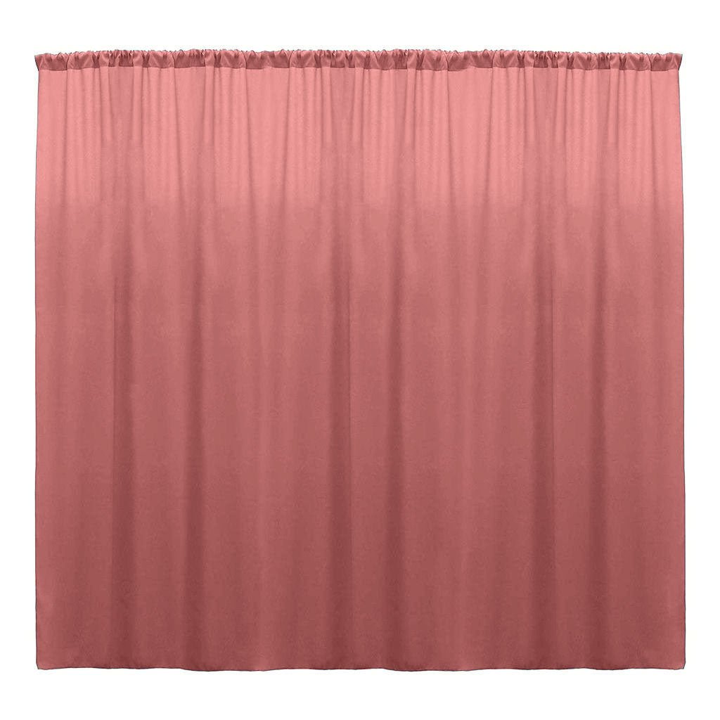 Backdrop Drape Curtain Polyester Poplin Fabric - Seamless, 10 Feet Wide x 20 Feet High, 1 Panel (1 Panel)