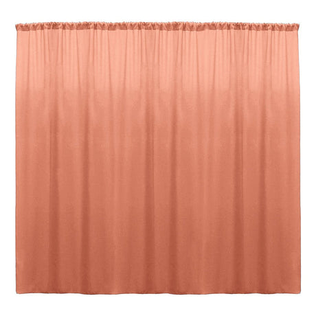 Backdrop Drape Curtain Polyester Poplin Fabric - Seamless, 10 Feet Wide x 20 Feet High, 1 Panel (1 Panel)