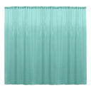 Polyester Poplin Fabric - Seamless Backdrop Drape Curtain, 10 Feet Wide x 6 Feet High (1 Panel)